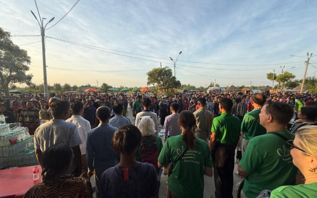 Christmas Gospel Festival at the Refugee Camp